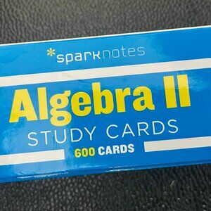 Algebra II Spark Notes Flash Cards